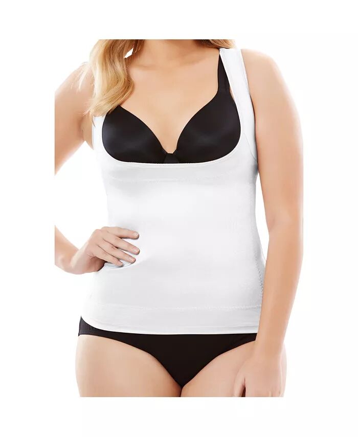 

Женская майка-бюстгальтер Power Shaper Firm Control Wear-Your-Own-Bra Shaper Secret Solutions, белый