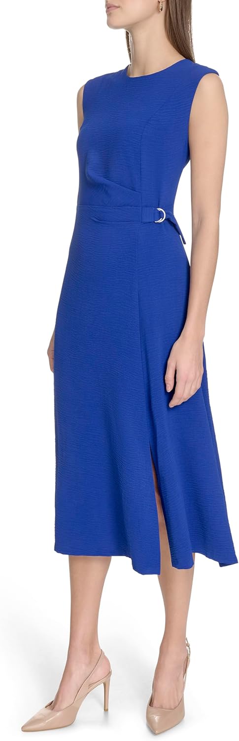 Легкое женское вечернее платье Calvin Klein, Ultramarine — фото 3