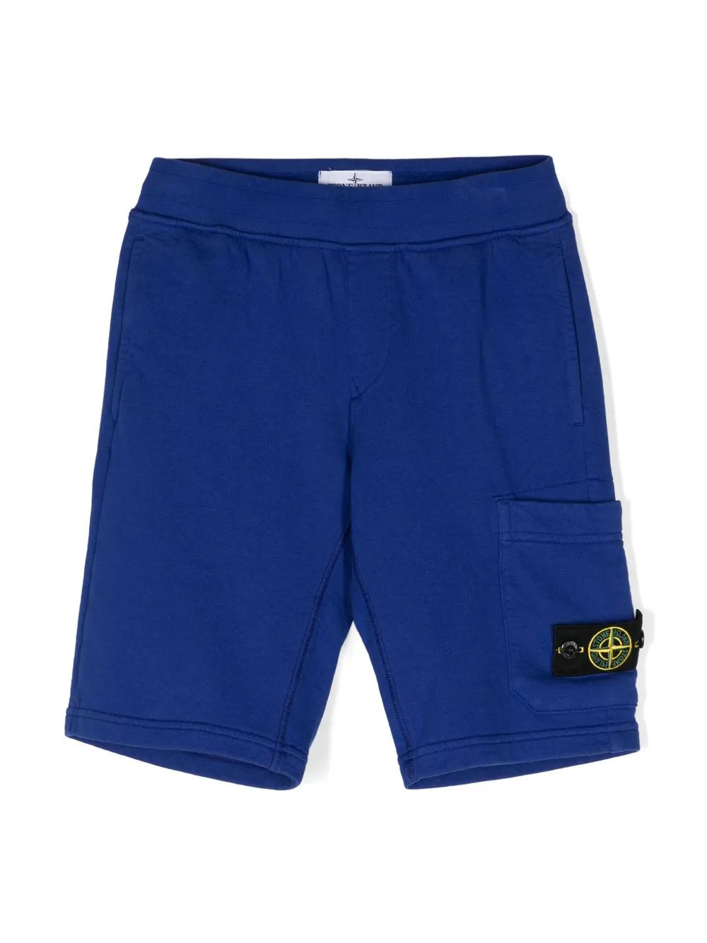 

Шорты карго с нашивкой Compass Stone Island Junior, синий