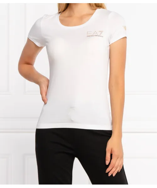 

Футболка Slim fit Ea7, белый