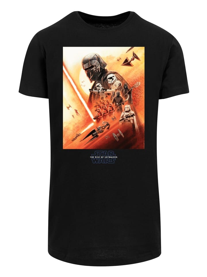 

Футболка F4NT4STIC Star Wars Rise Of Skywalker First Order Boys, черный