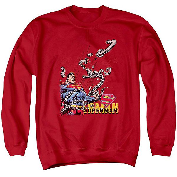 

Свитшот взрослый Superman breaking chains Licensed Character