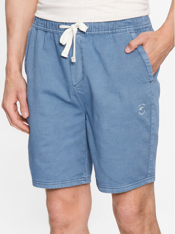 

Тканевые шорты стандартного кроя Indicode, синий