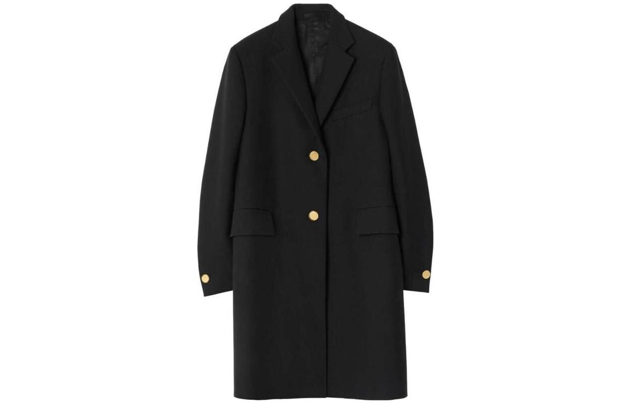 

Пальто женское черное Burberry