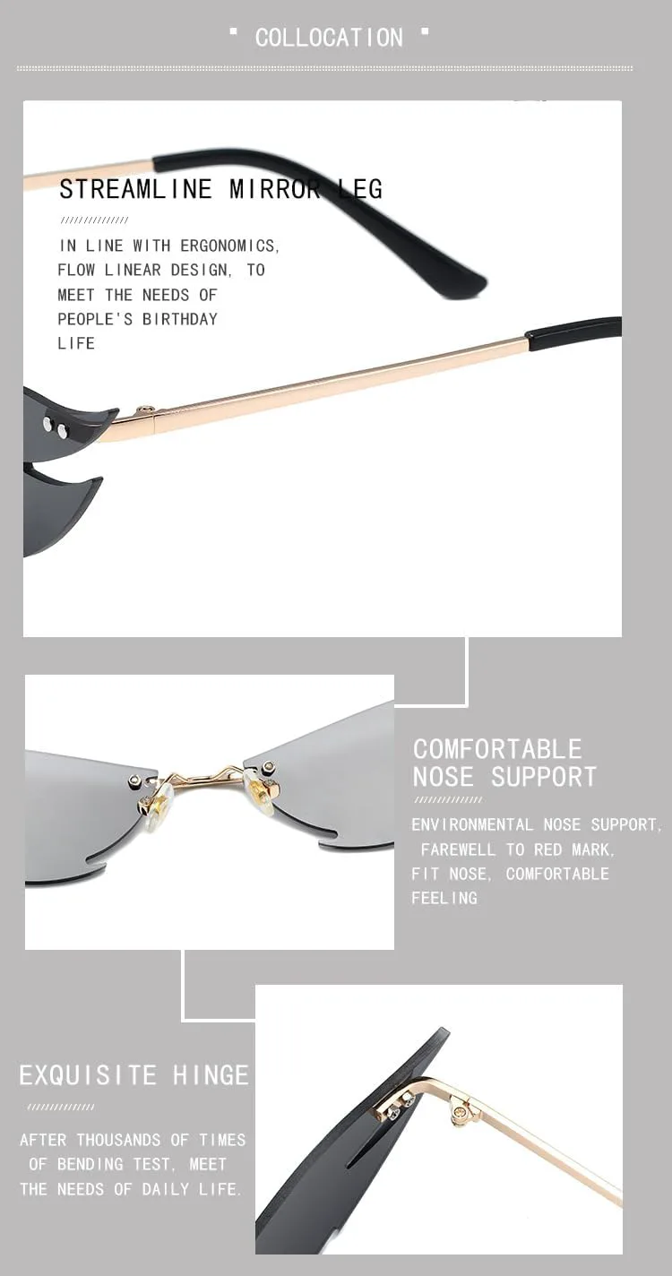 

Креативные классические модные персонализированные солнцезащитные очки для женщин и мужчин, а также очки для Хэллоуина и Рождества (артикул Mc66413) MCZTO, H