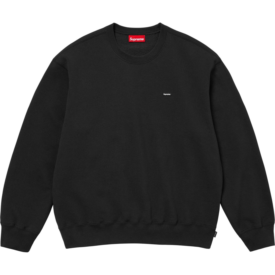 Футболка Small Box Crewneck Supreme, оливковый зеленый/оливковый — фото 2