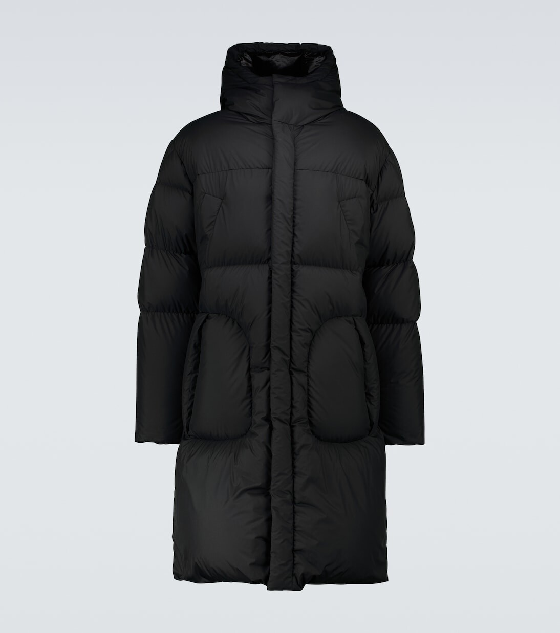 

2 длинная парка moncler 1952 fussa Moncler Genius, черный