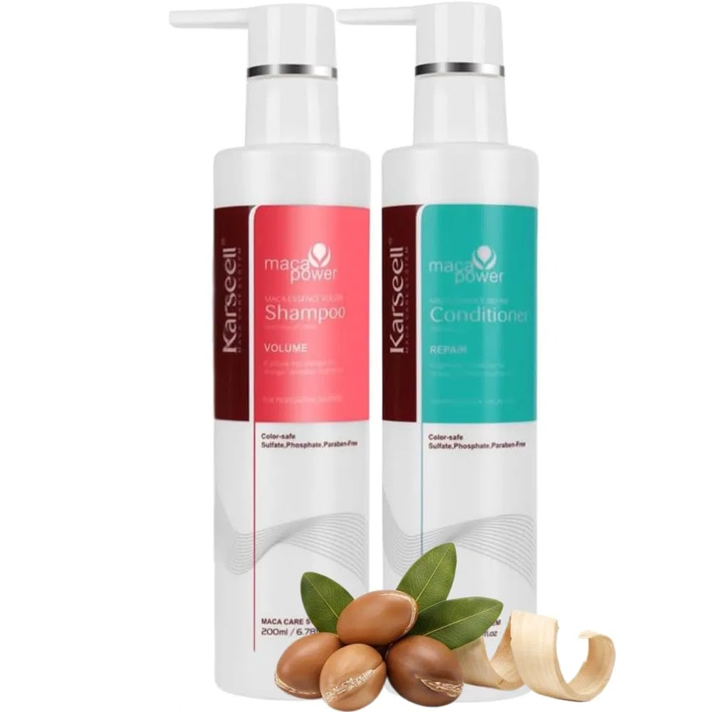 Набор Karseell MACA CARE SYSTEM: шампунь и кондиционер для объема 200 мл x 2 Karseell Maca Care System