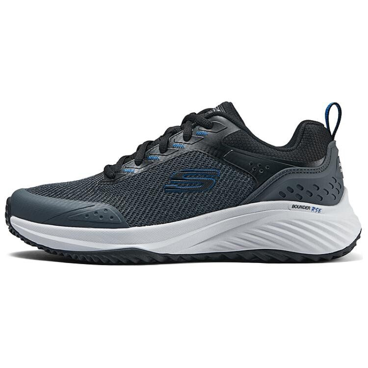 

Кроссовки Skechers Lifestyle Shoes Men Low-top Black/Blue, черный/синий