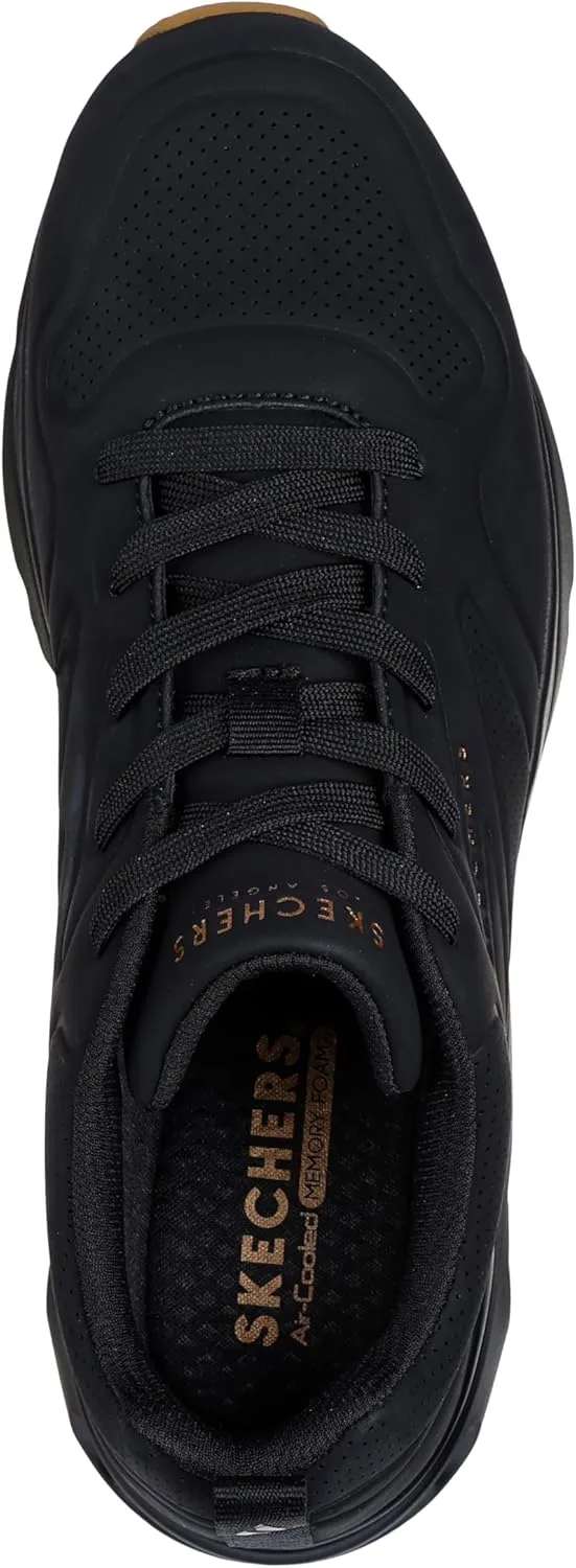 Мужские модные кроссовки Skechers Tres-air UNO Casairal, черный — фото 3
