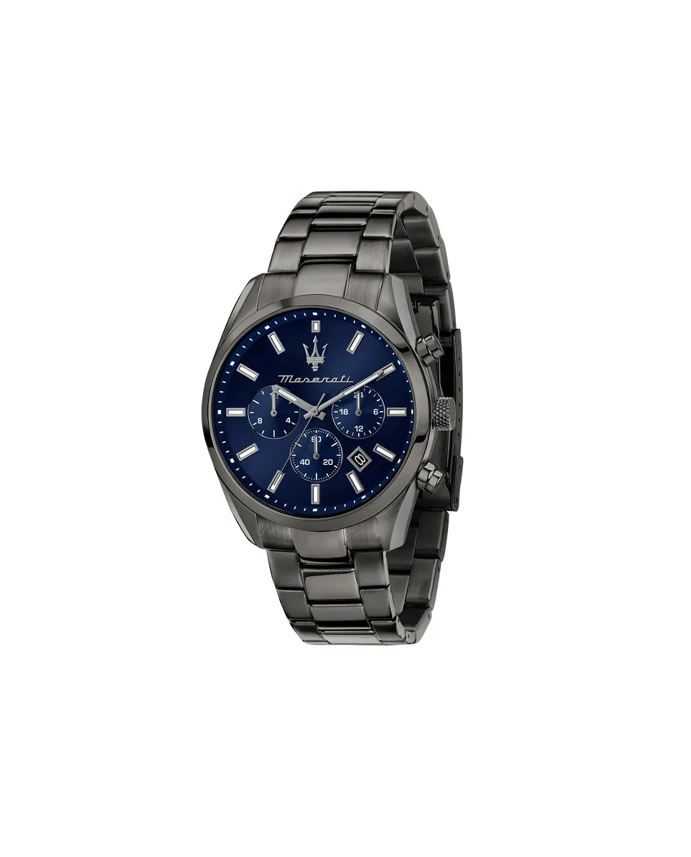 

Мужские часы Stile R8853151012 из стали с серым ремешком Maserati, серый