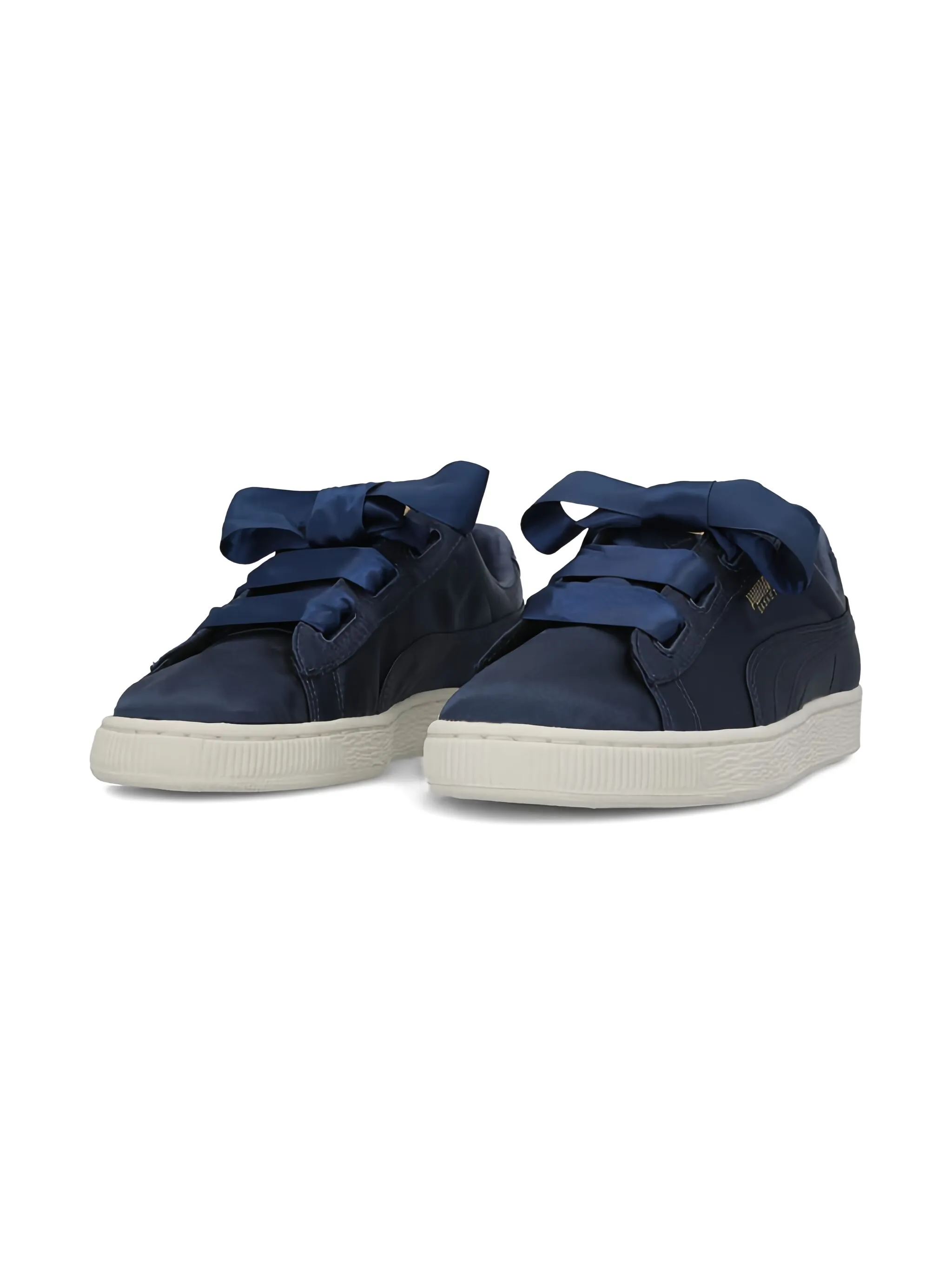 Кроссовки Basket Heart Blue/White Puma Kids, синий — фото 2