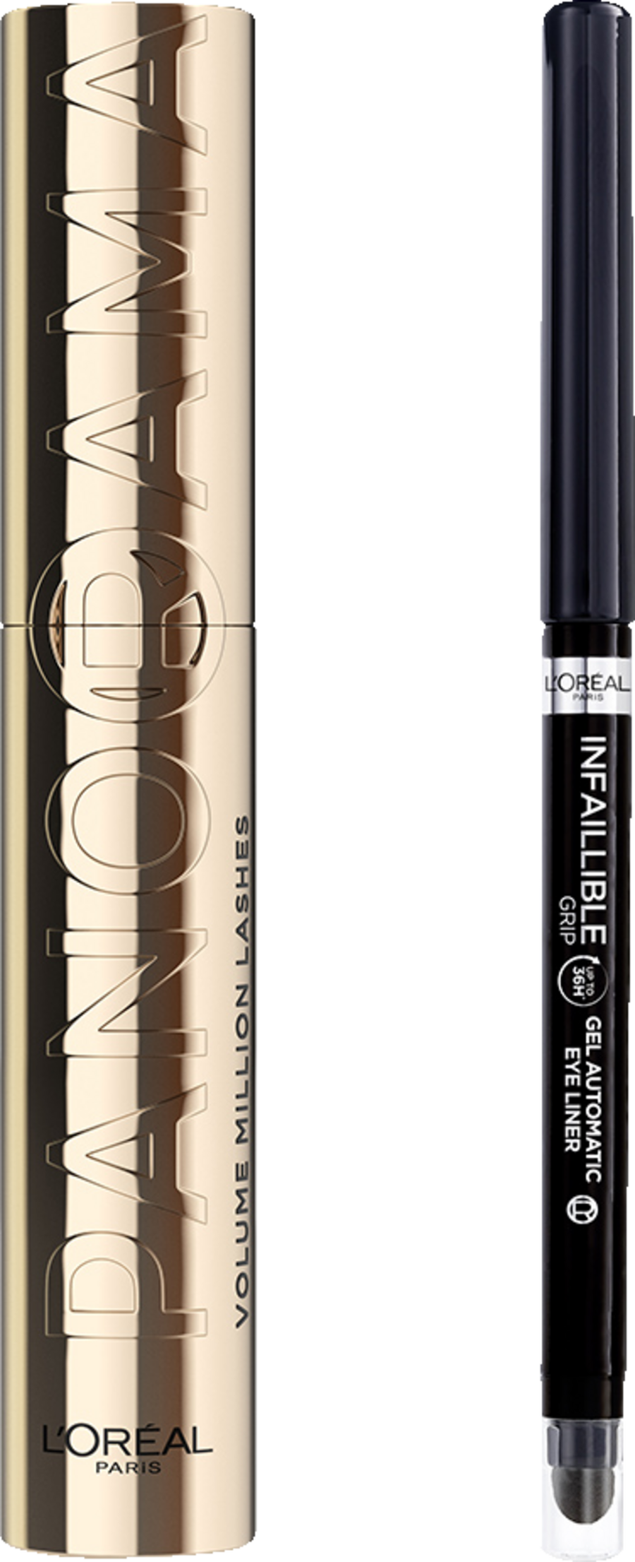 

Тушь для ресниц L’Oréal Paris Volume Million Lashes Panorama Mascara Black & Eyeliner Intense Black Vorteilsset