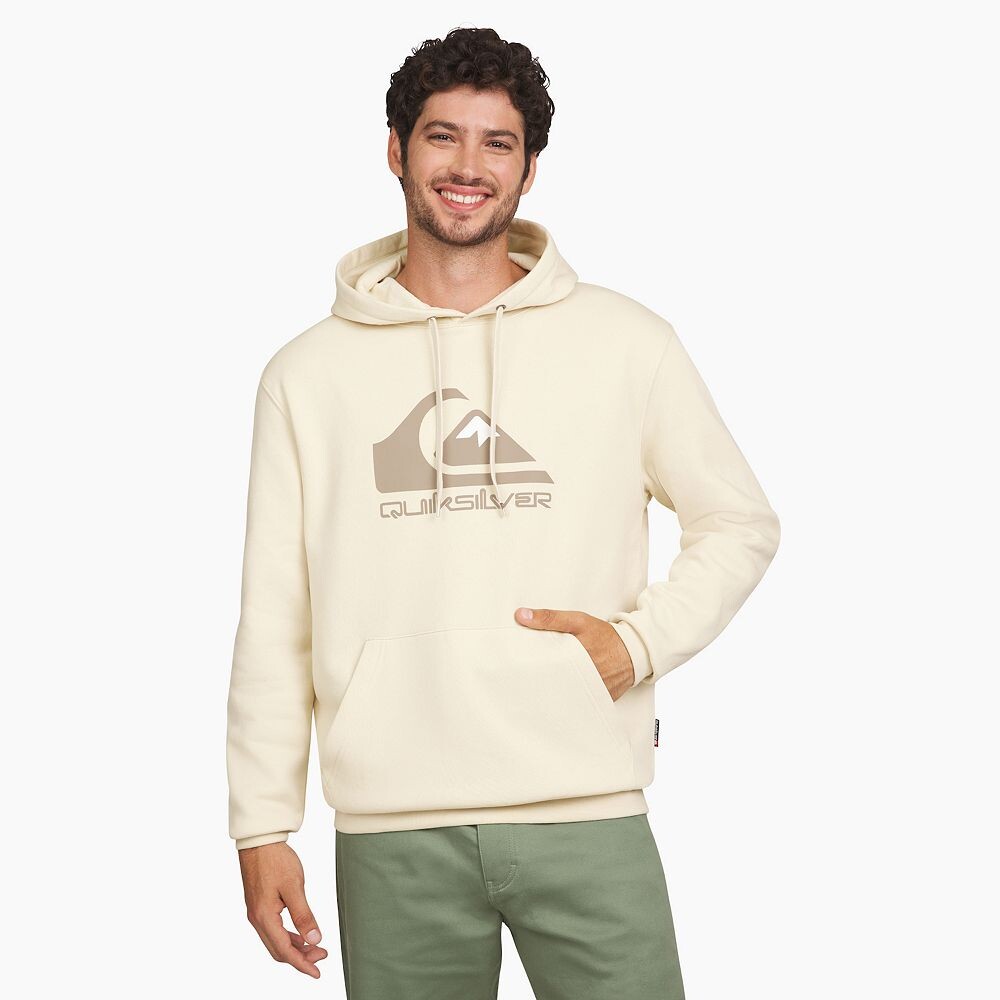 

Мужская флисовая толстовка Quiksilver, цвет Fog