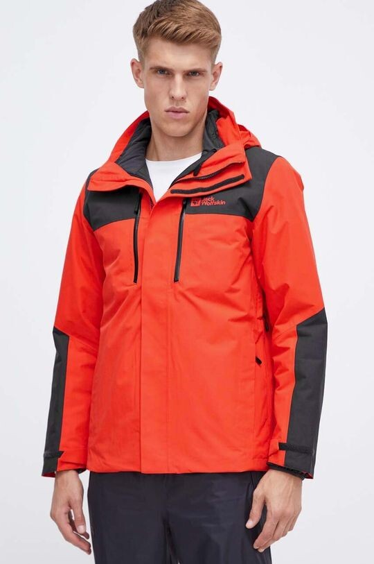 

Уличная куртка Jasper 3в1 Jack Wolfskin, красный