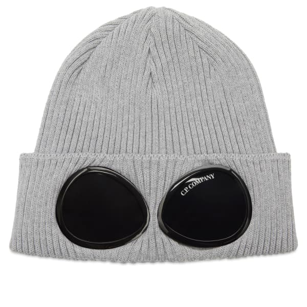 

Хлопковая шапка-бини для защитных очков C.P. Company, серый melange