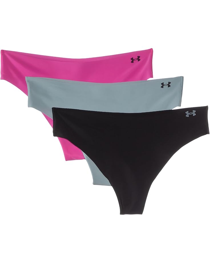 

Стринги Under Armour Seamless Thong - 3 PK Solid, цвет Rebel Pink