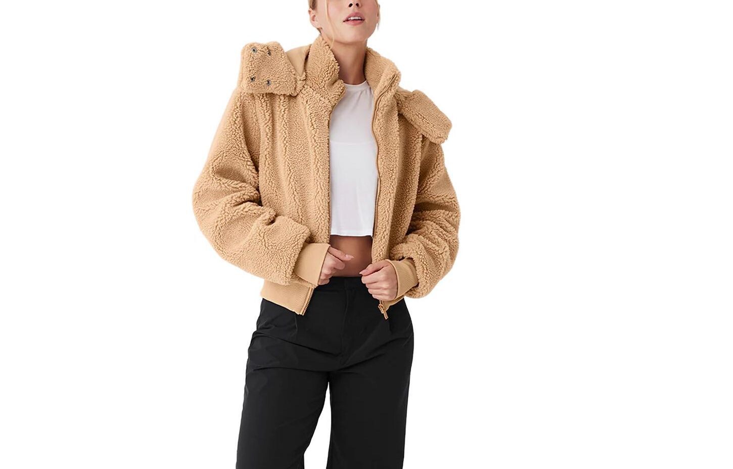 

Куртка женская Alo Yoga, цвет Ivory White