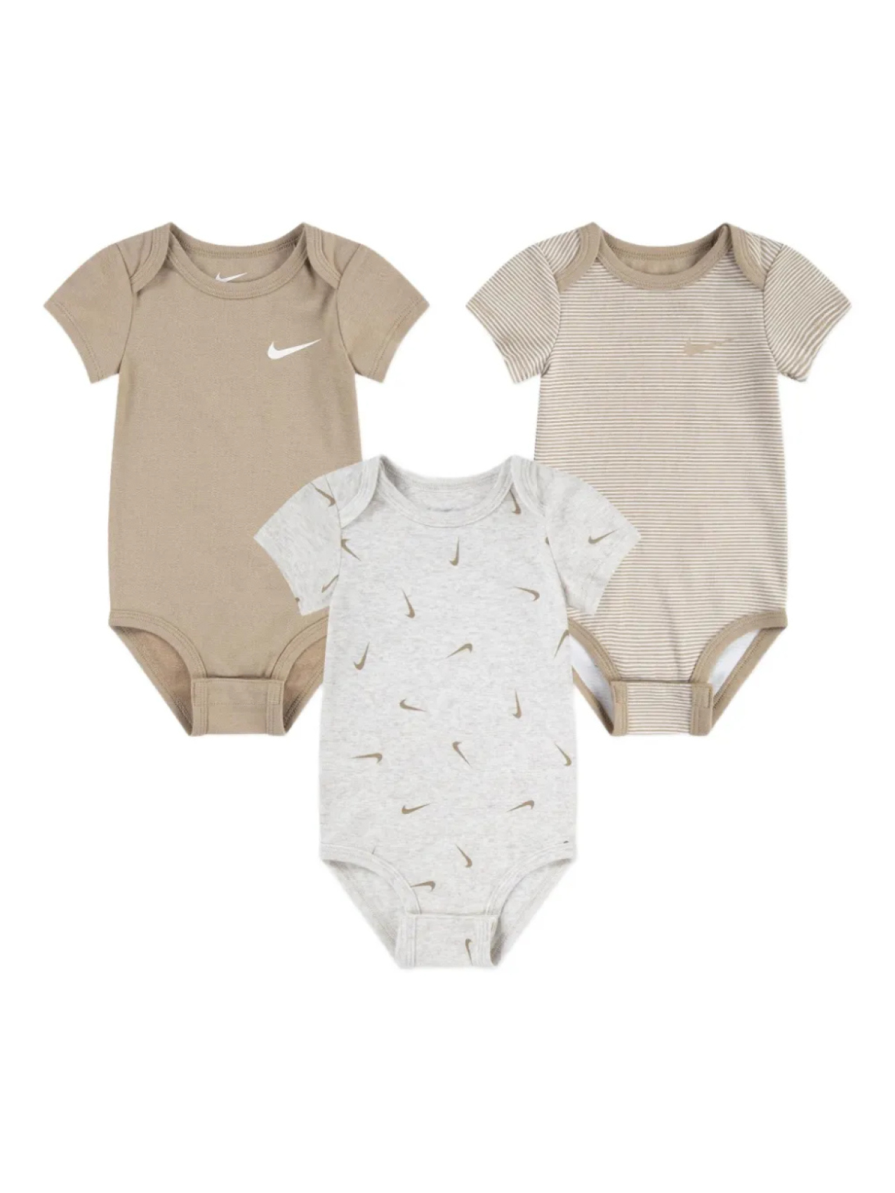 

Боди Nike Kids с коротким рукавом (набор из трех штук), нейтральный