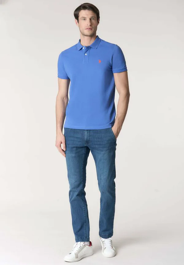 Рубашка-Поло с коротким рукавом U.S. Polo Assn., Blu — фото 2