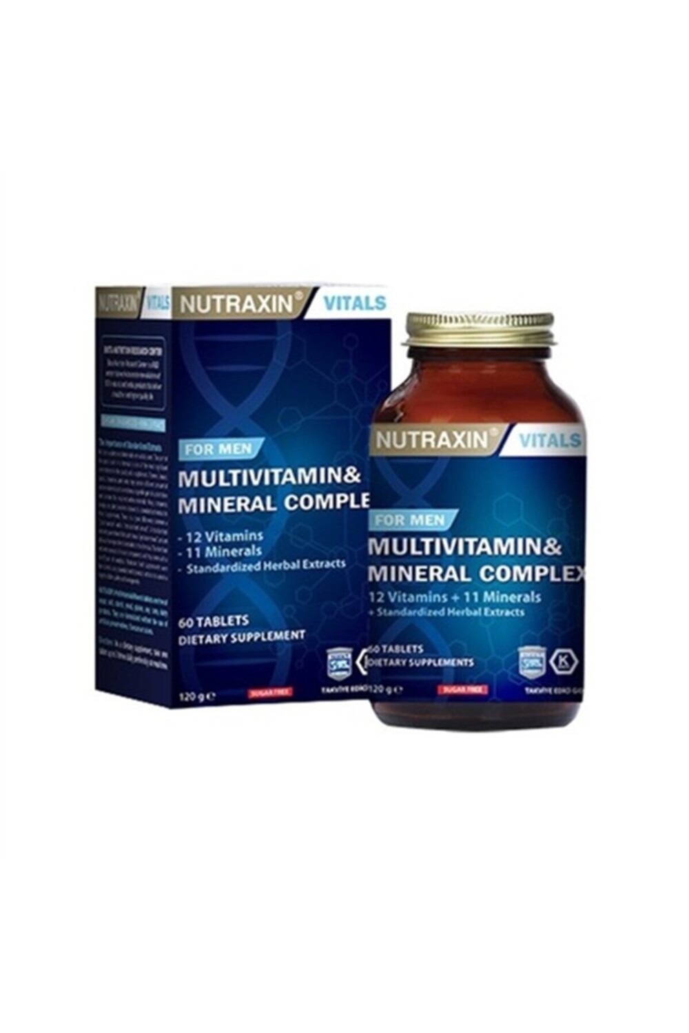 

Nutraxin Мультивитаминный и минеральный комплекс для мужчин 60 таблеток