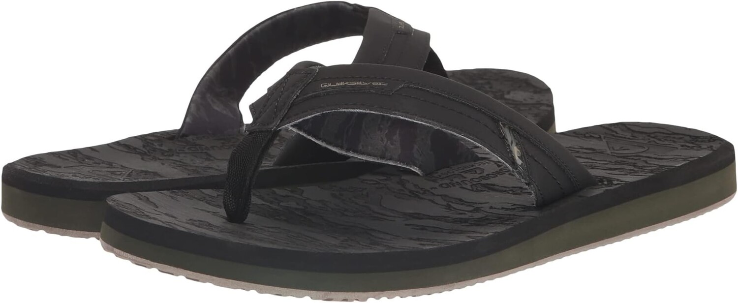 

Шлепанцы Island Oasis Squish Quiksilver, черный