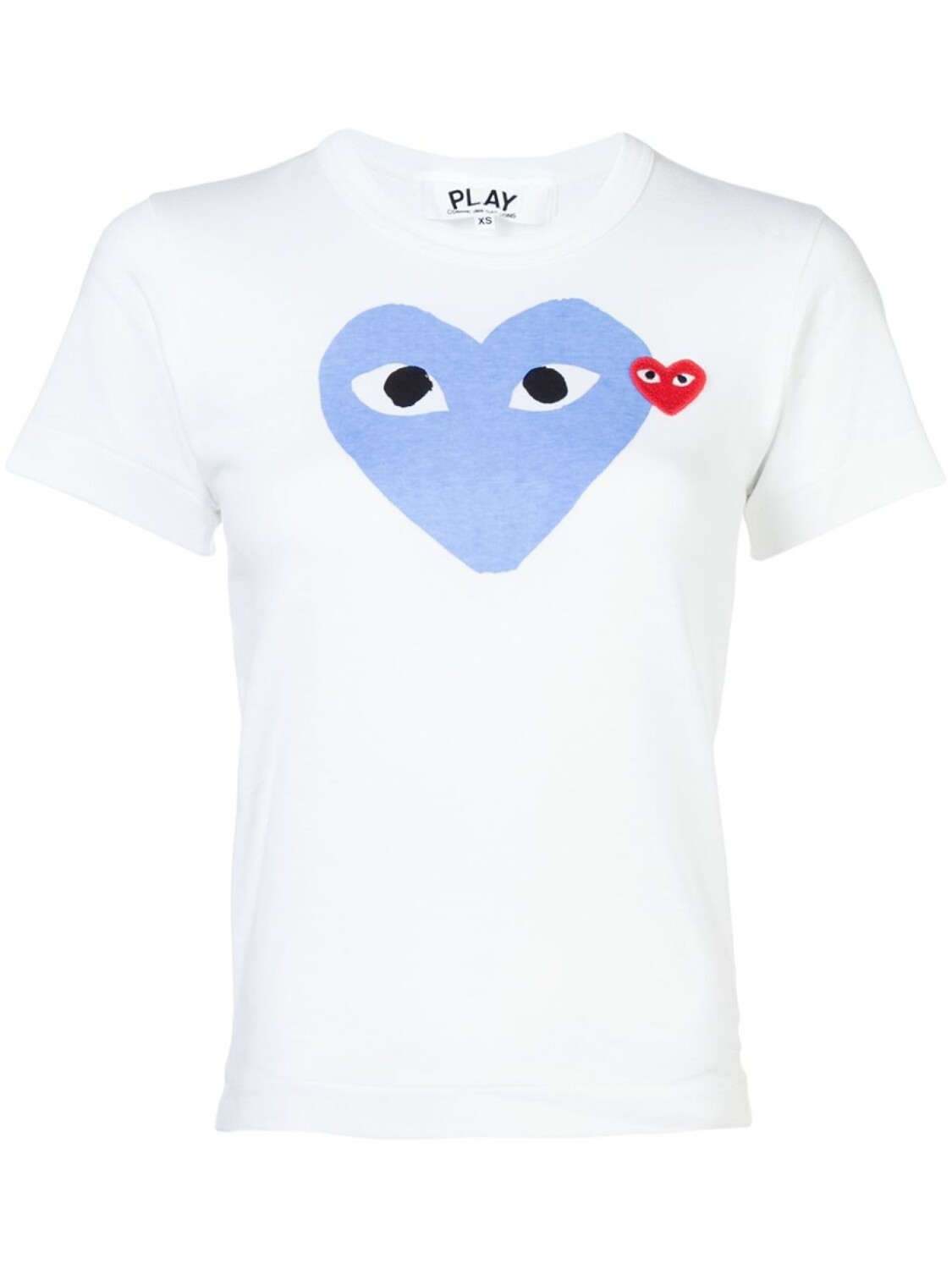 

Футболка с сердцем Comme Des Garçons Play, белый