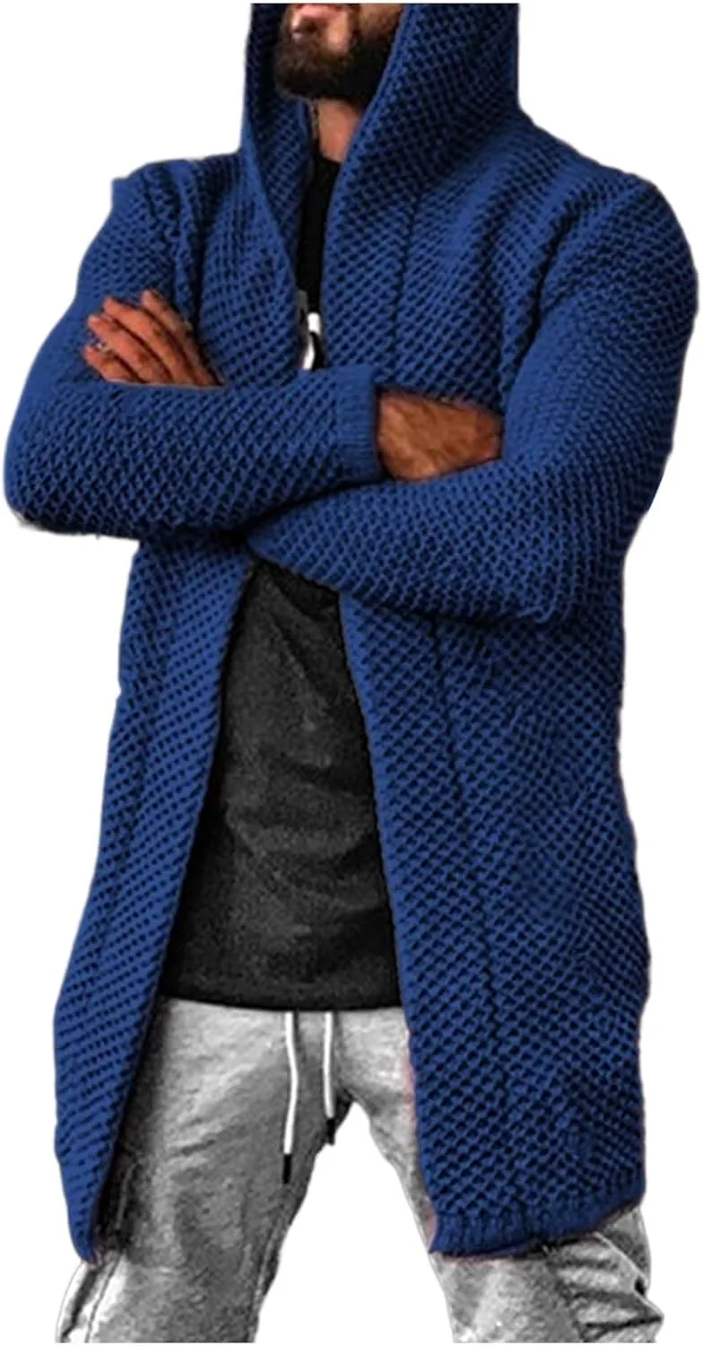 

Мужской кардиган с капюшоном Casual Fashion