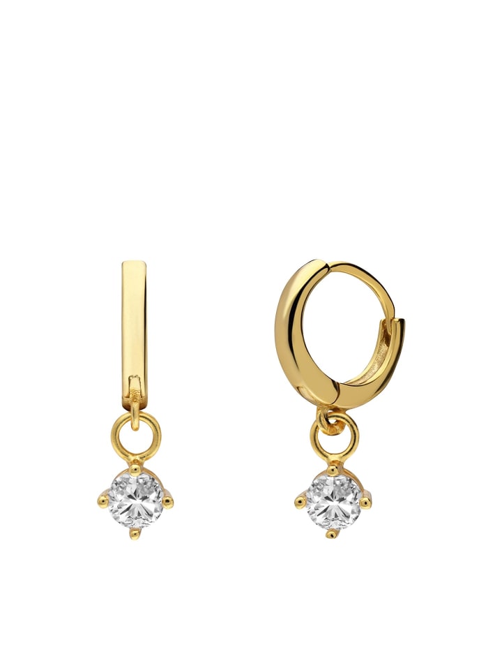 

Lucardi Круглые серьги из стерлингового серебра 925 пробы