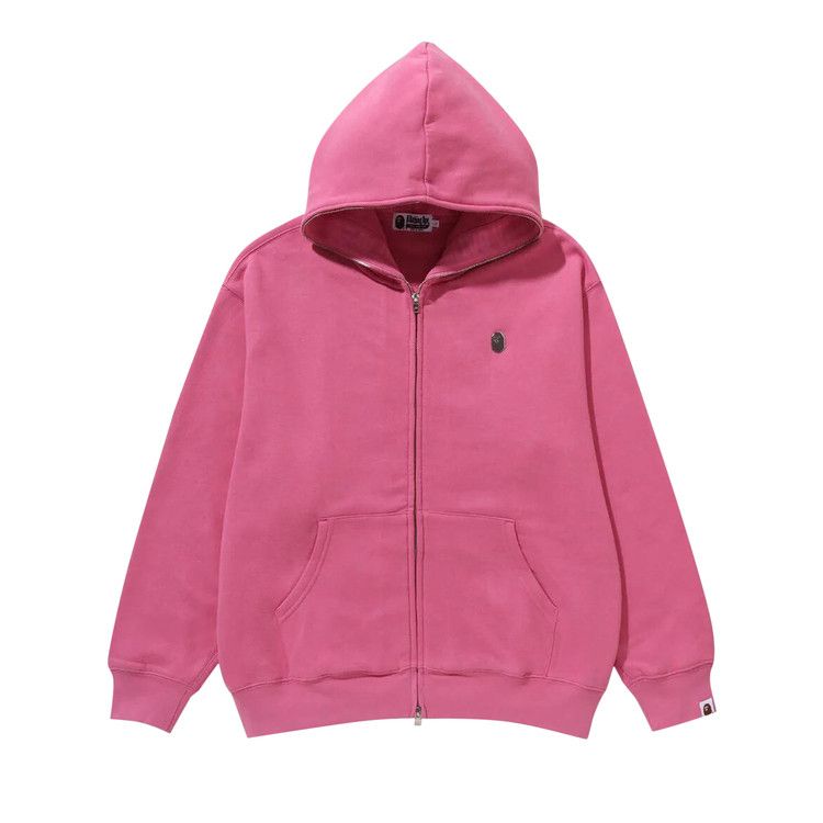 

Худи BAPE Metal One Point Full Zip Hoodie, Pink
