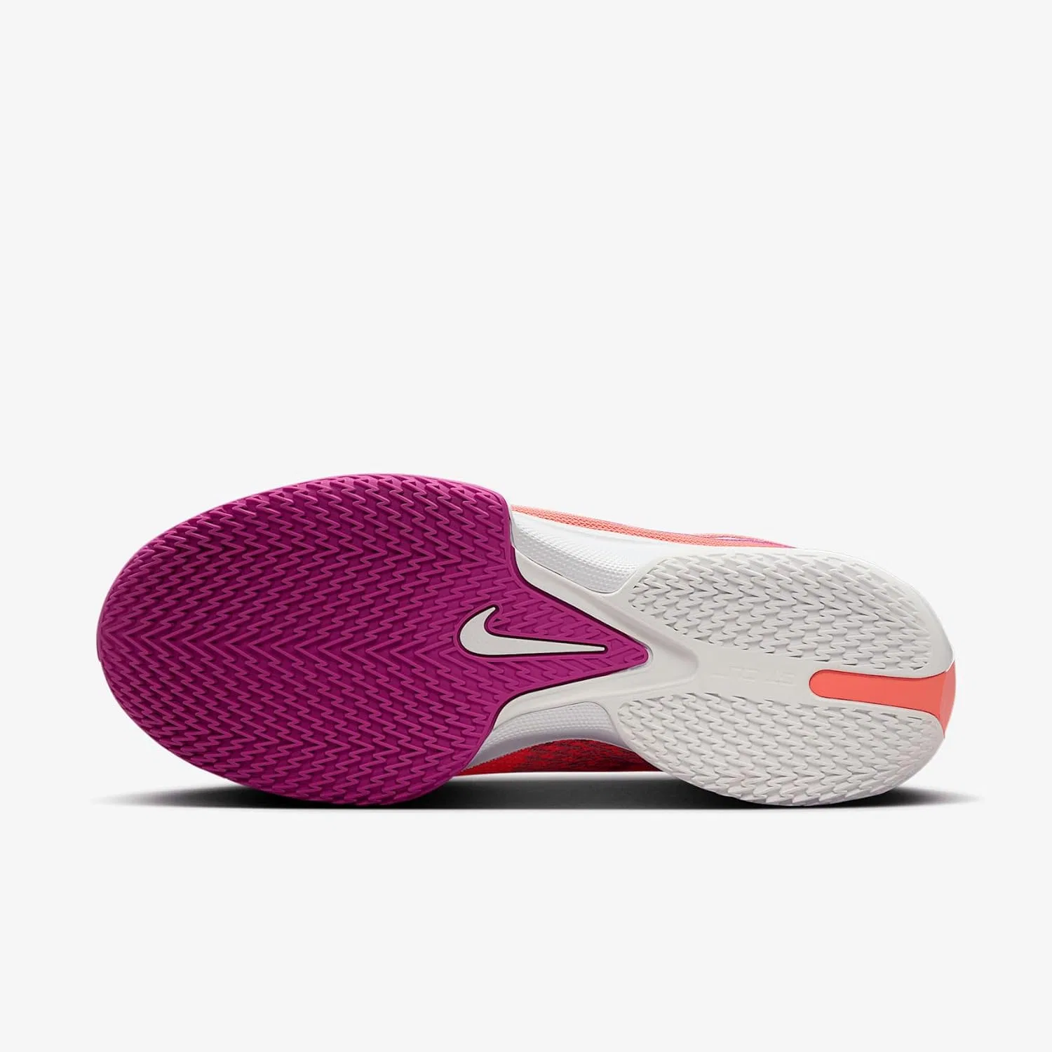 Баскетбольные кроссовки Nike GT Cut Academy FB2599, Ltwildmangowhite Hotfuchsia Plumdus — фото 2