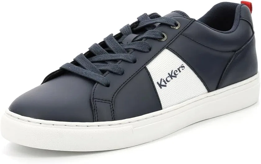Кроссовки Kickers Reverse, niedrige Herren-Sneaker, Navy — фото 2