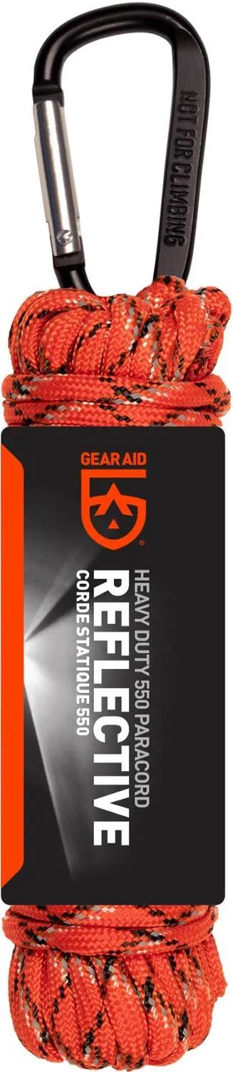

Прочная паракорд 550 - 30 футов. Gear Aid, Orange Reflective