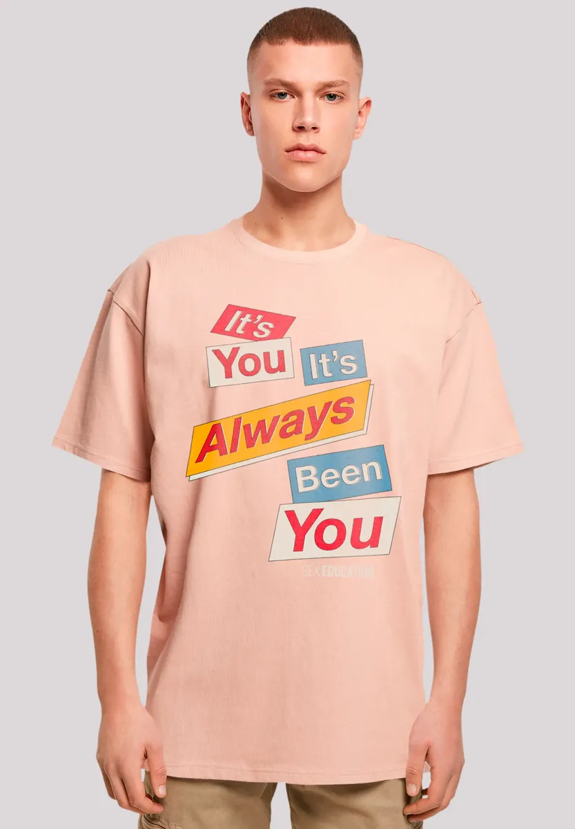 

F4NT4STIC Футболка "Половое воспитание It Always Been You", премиум качество, цвет Amber