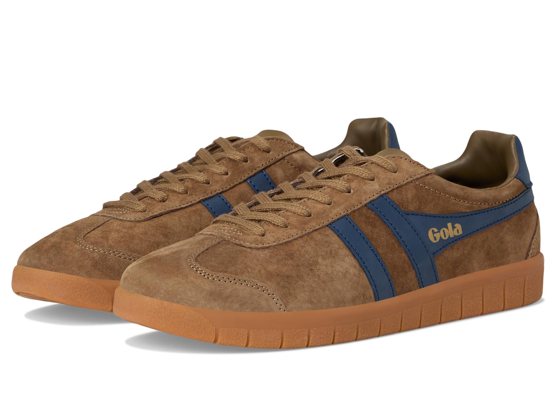 

Кроссовки Gola Hurricane Suede, Tobacco/Navy/Gum