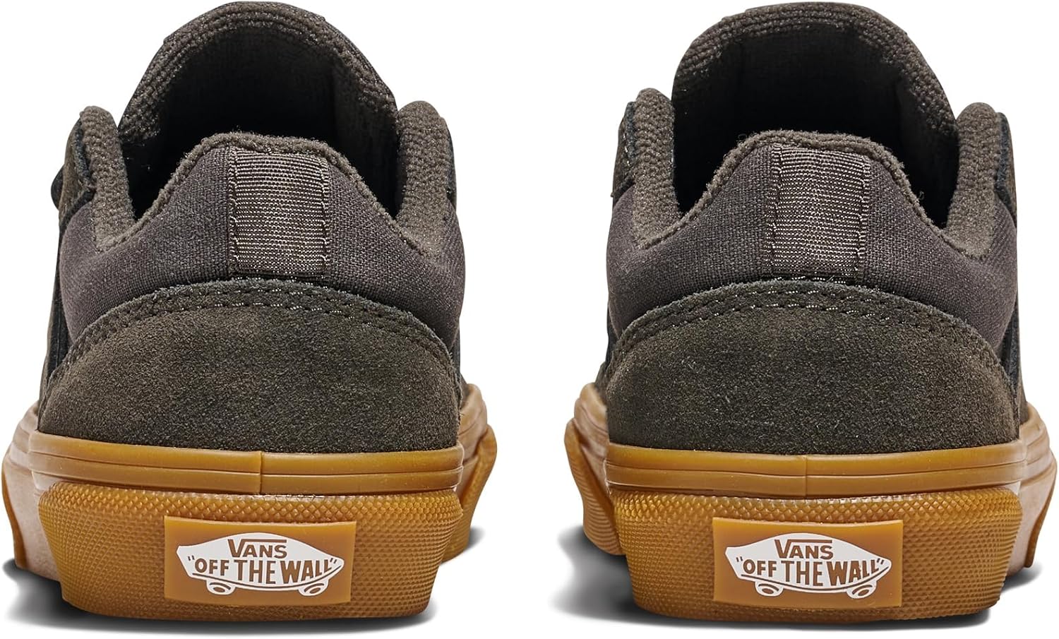 Vans Seldan Shoe | Детские ретро-кроссовки в стиле теннис для мальчиков и девочек, повседневная мода, Gum Faded Black — фото 3