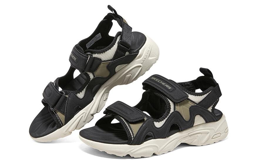 Пляжные сандалии мужские черные/м Skechers — фото 3