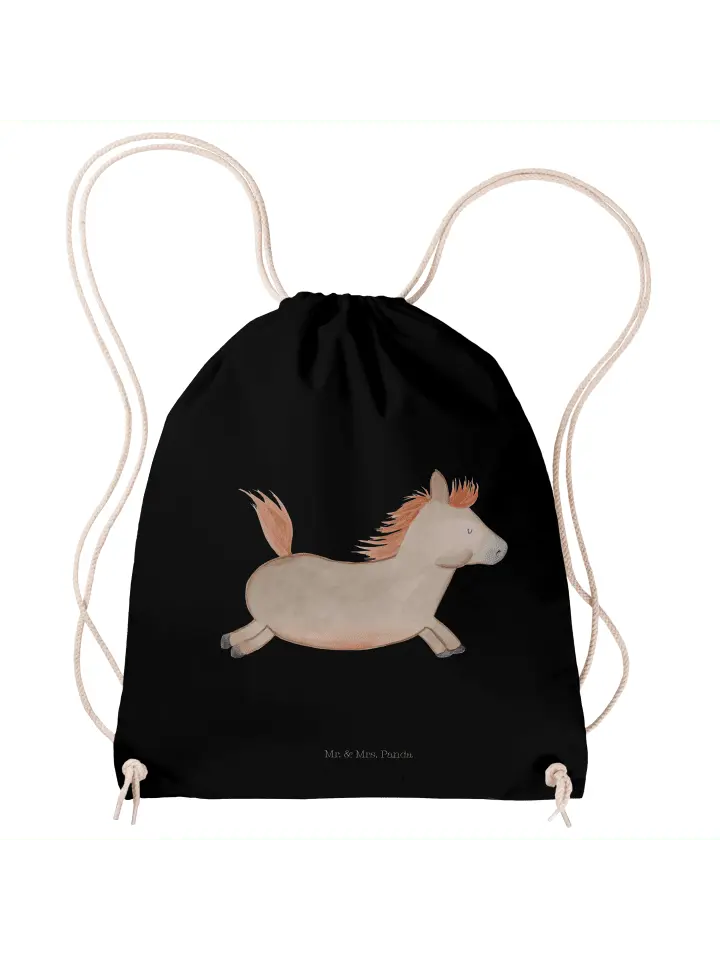 

Спортивная сумка Mr. & Mrs. Panda, черный