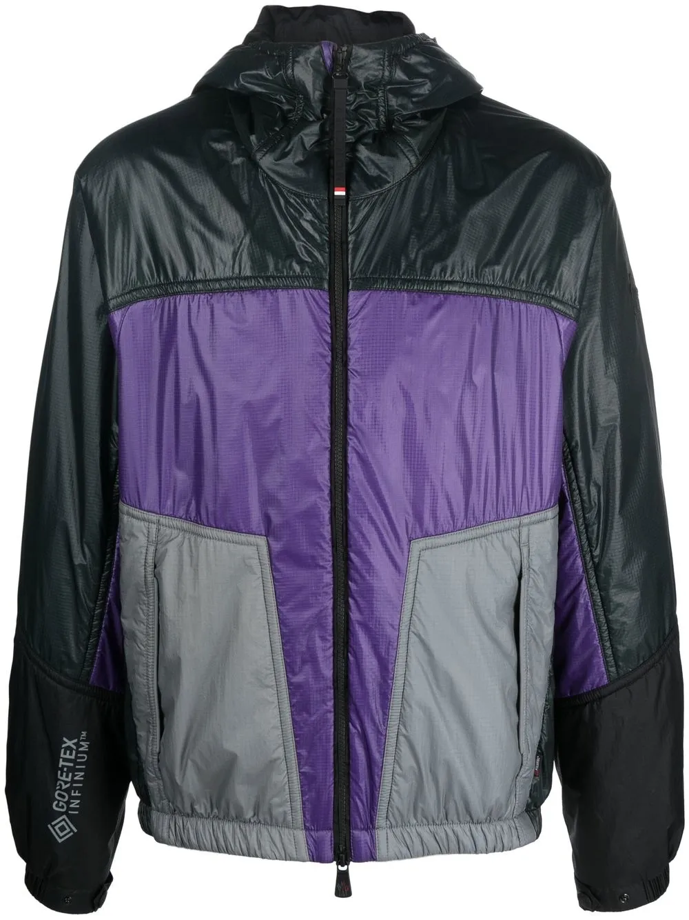 

Спортивная куртка с капюшоном Moncler Grenoble, серый