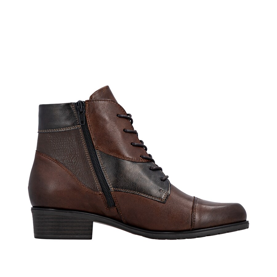 Ботильоны на шнуровке REMONTE D6882, Brown/Dark brown — фото 3
