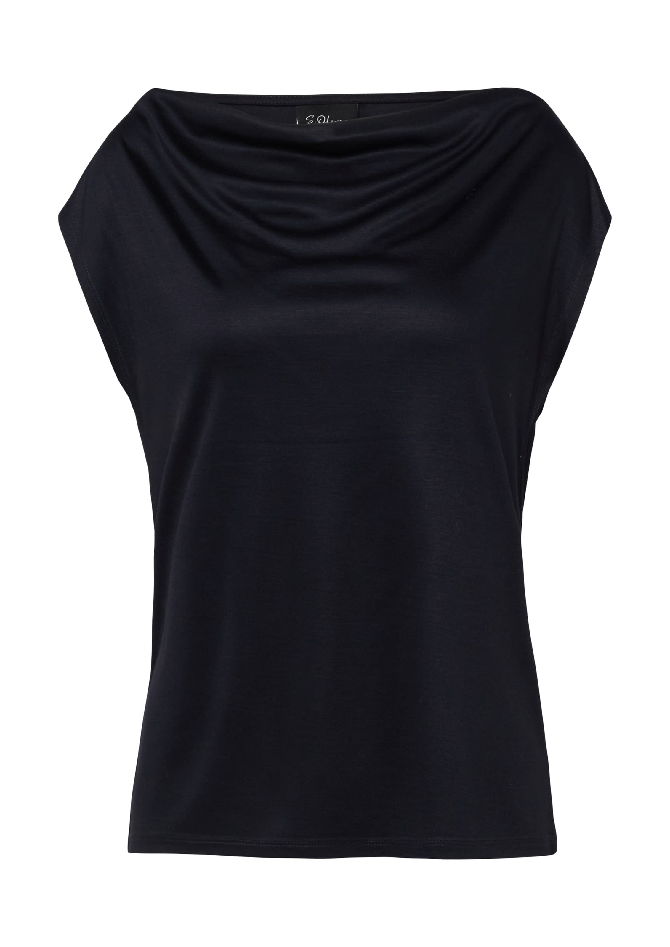 

s.Oliver Топ в темно-синем цвете