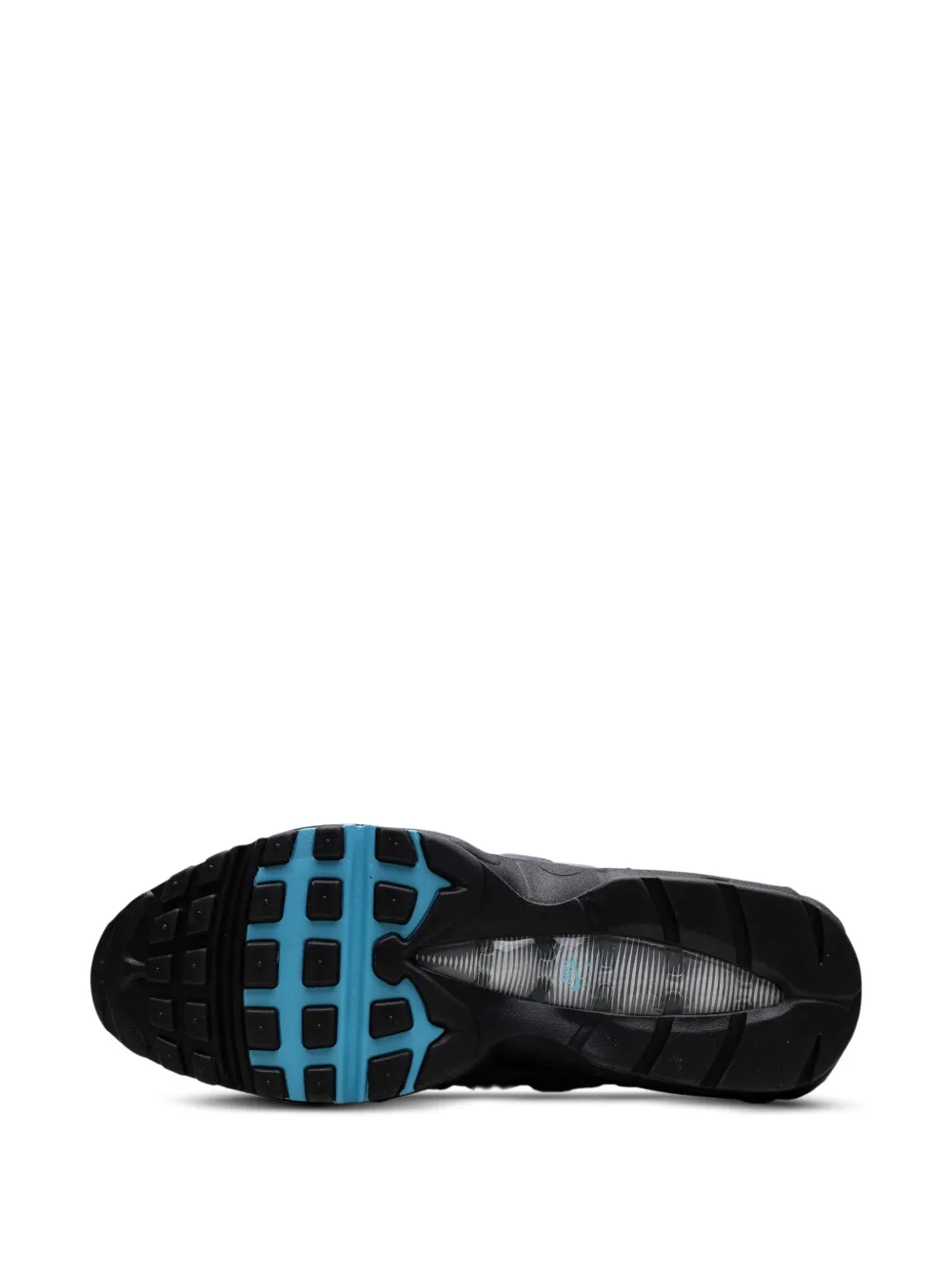 Кроссовки Air Max 95 Baltic Blue Nike, серый — фото 4
