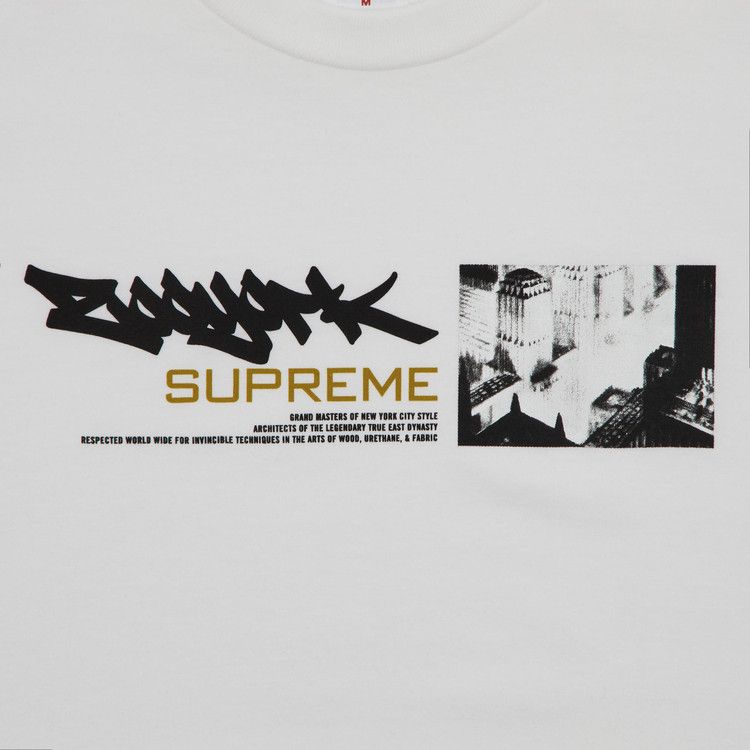 Футболка Supreme x Zoo York Dynasty Tee, White — фото 2