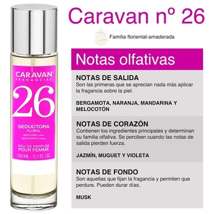 CARAVAN FRAGANCIAS No. 26 Парфюмированная вода-спрей для женщин 150 мл — фото 2
