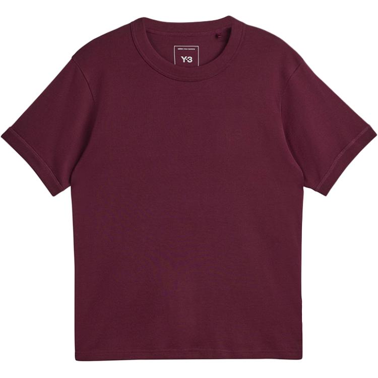 

Y-3 Футболка Y 3 мужская бордового цвета, Красный, Y-3 Футболка Y 3 мужская бордового цвета