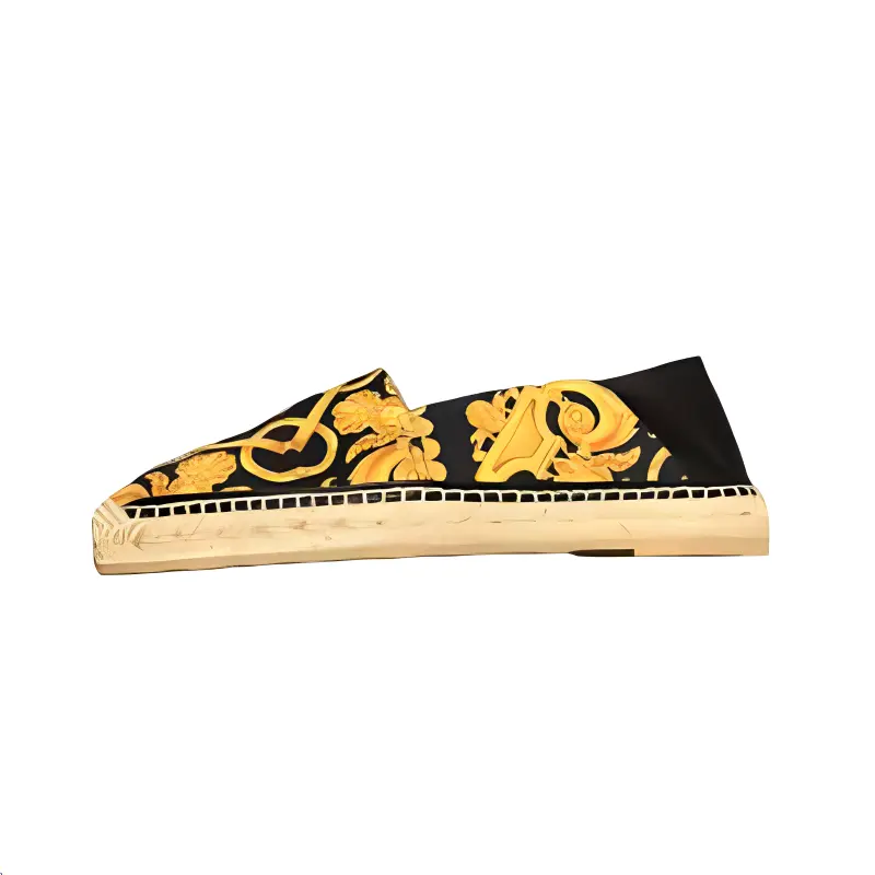 

VERSACE Эспадрильи мужские FANSIZHE, черные, желтые