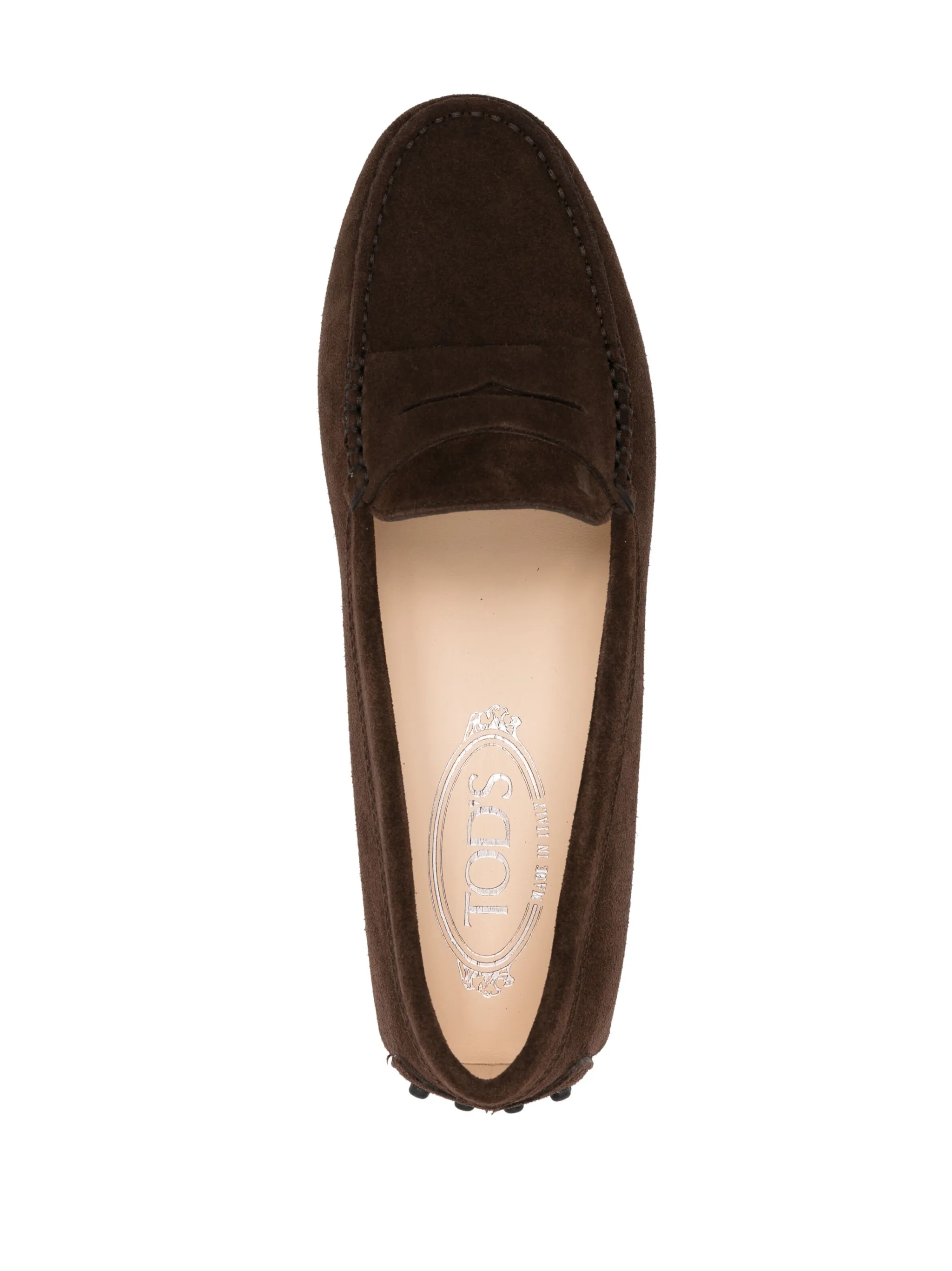 Мокасины Gommino Tod'S, коричневый — фото 4
