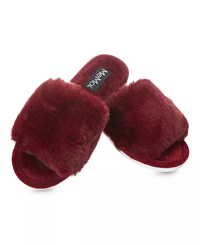Женские тапочки Bette Plush MeMoi, красный