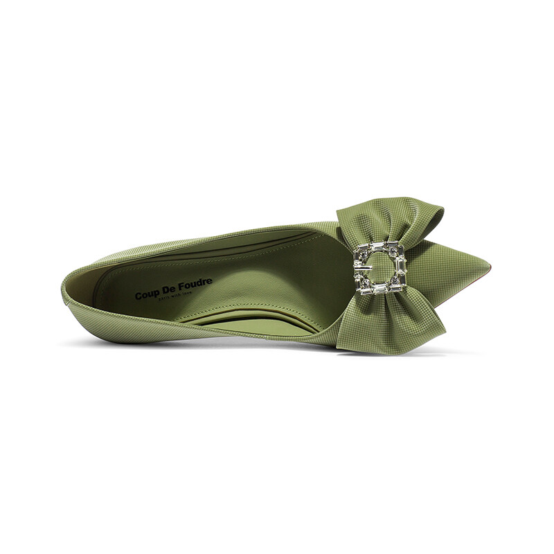 Туфли женские на высоком каблуке Coup De Foudre, цвет Light Green — фото 2