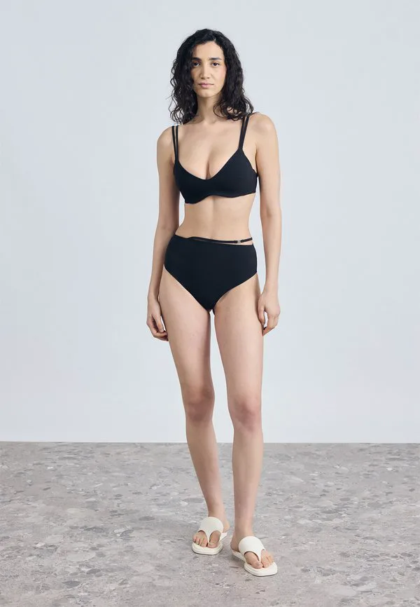 Стринги-Топ для купальника Calvin Klein Swimwear, Black — фото 2